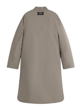 Ecoalf Tiago Wendemantel in Beige für Damen