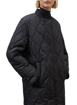 Ecoalf Tiago Wendemantel Schwarz für Damen