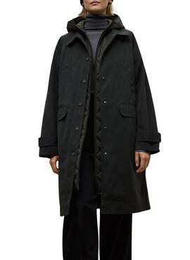 Ecoalf Mantel Hyden Zwei Teile Grün für Damen