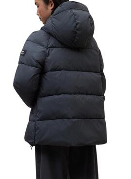 Gepolsterte Ecoalf Fuji Graue Damenjacke