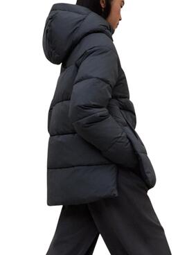 Gepolsterte Ecoalf Fuji Graue Damenjacke