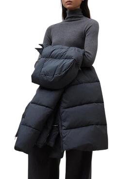 Gepolsterte Ecoalf Fuji Graue Damenjacke