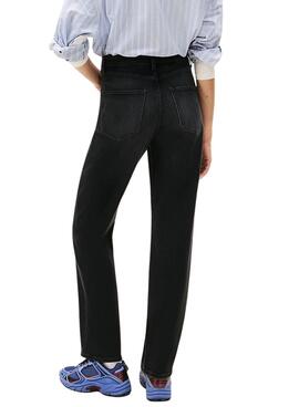 Jeanshose Tommy Jeans Layla Schwarz für Damen