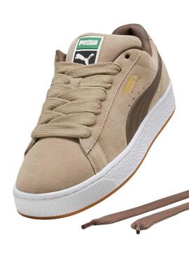 Turnschuhe Puma Wildleder XL beige für Herren