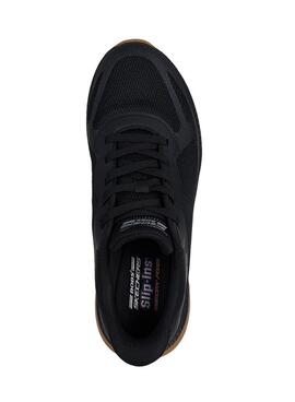 Skechers Bobs Squad Sneaker in Schwarz für Herren