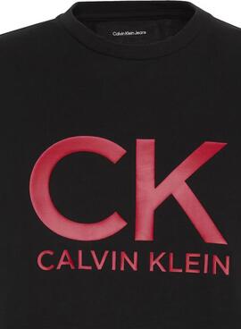 T-Shirt Calvin Klein Graphic in Schwarz für Herren