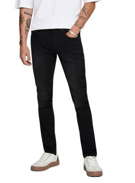 Jeans Only and Sons Loom schwarz für Herren.
