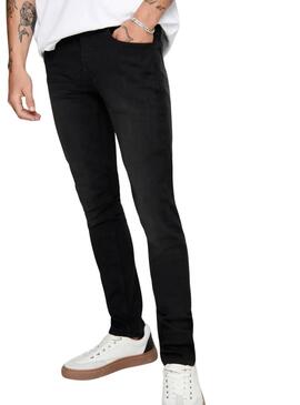 Jeans Only and Sons Loom schwarz für Herren.