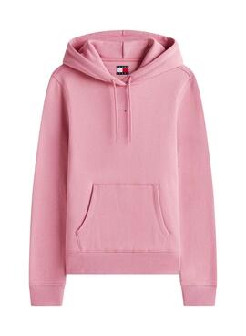 Tommy Jeans Linear Hoodie Pink für Frauen