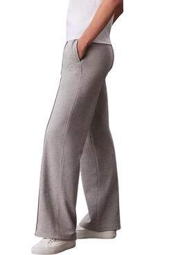 Trainingshose Calvin Klein Logo grau für Damen