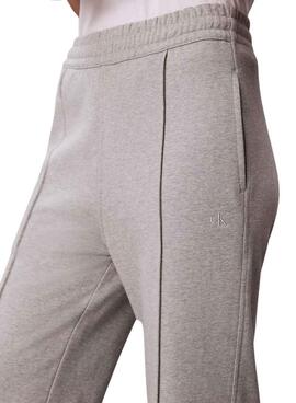 Trainingshose Calvin Klein Logo grau für Damen