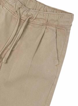 Chino Hose Mayoral Jogger in Toastfarbe für Jungen