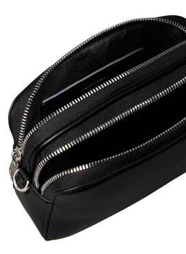 Tasche Calvin Klein Doppelreißverschluss Schwarz für Damen
