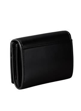 Brieftasche Calvin Klein Bold Medium schwarz für Damen