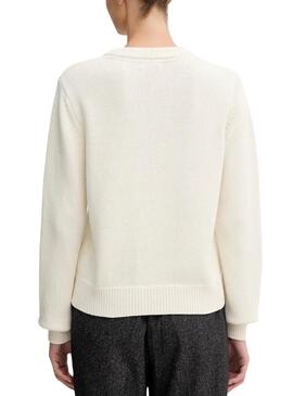 Pepe Jeans Caprice beige Pullover für Damen