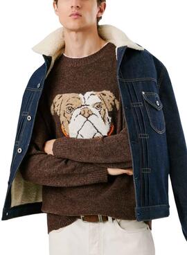 Pullover Pepe Jeans Phelan braun für Herren