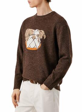 Pullover Pepe Jeans Phelan braun für Herren