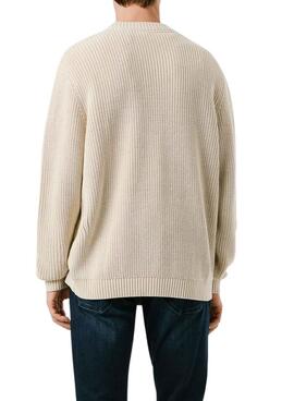 Pullover Pepe Jeans Parker beige für Herren