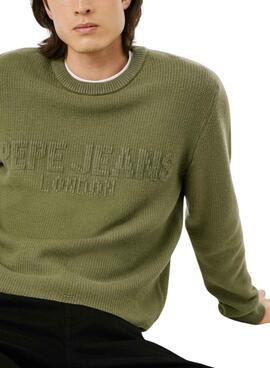 Grünes Pepe Jeans Phineas Pullover für Herren