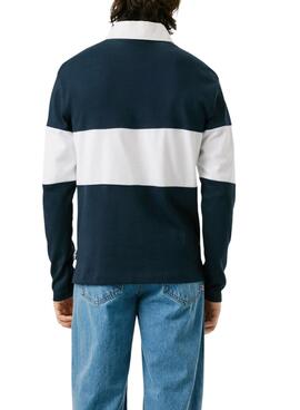 Polo Pepe Jeans Ralf Rugby zweifarbig für Herren.
