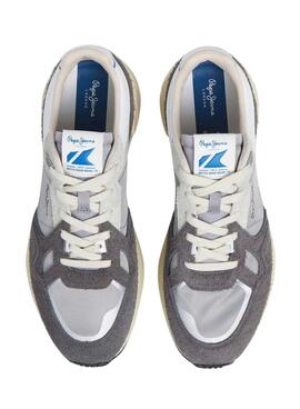 Sneakers Pepe Jeans Marlon Vibe grau für Herren.
