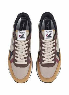 Sneakers Pepe Jeans Brit Colors beige für Herren