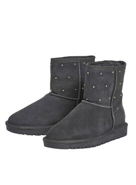 Pepe Jeans Diss Studs Wildlederstiefeletten mit grauen Nieten für Damen.