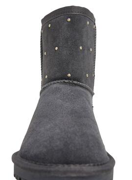Pepe Jeans Diss Studs Wildlederstiefeletten mit grauen Nieten für Damen.