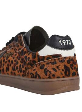Turnschuhe Pepe Jeans Ball Print Leopard für Damen