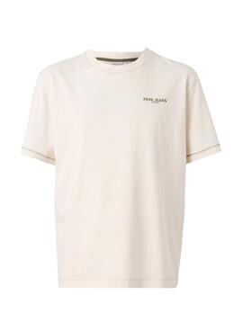T-shirt Pepe Jeans Tarsey beige für Herren
