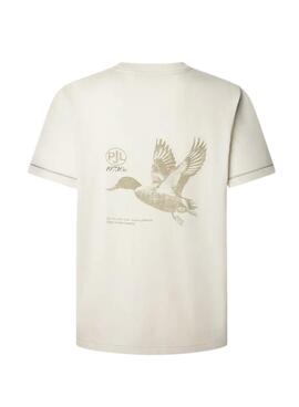 T-shirt Pepe Jeans Tarsey beige für Herren