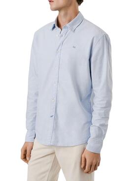Hemd Pepe Jeans Cluny Oxford blau für Herren