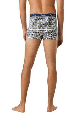 Dreierpack Pepe Jeans Logo Herrenunterhosen.
