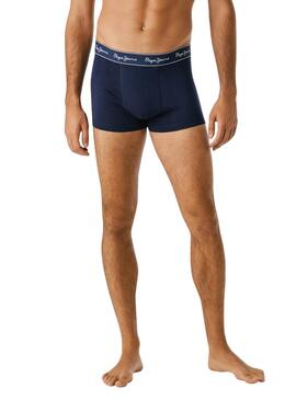 Dreierpack Pepe Jeans Logo Herrenunterhosen.