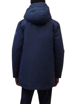 Ecoalf Parko Mantel Marine für Herren
