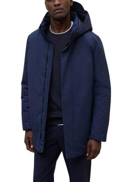 Ecoalf Parko Mantel Marine für Herren