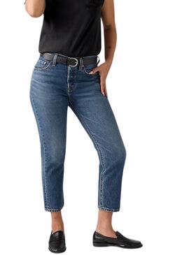 Levis 501 Crop Lightweight Jeans für Damen.