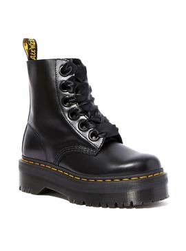 Stiefelettes Dr Martens Molly Platform Schwarz Für