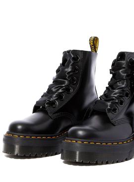 Stiefelettes Dr Martens Molly Platform Schwarz Für