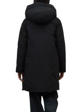 Ecoalf Mantel Mati schwarz für Damen