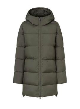 Gepolsterter Mantel Ecoalf Marangu in Grün für Damen