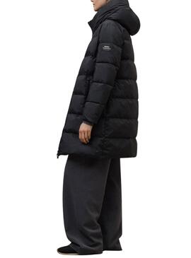 Mantel Ecoalf gepolstert Manlie schwarz für Damen