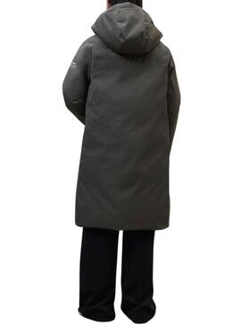 Mäntel Ecoalf Reversible Baru grün und marineblau für Damen