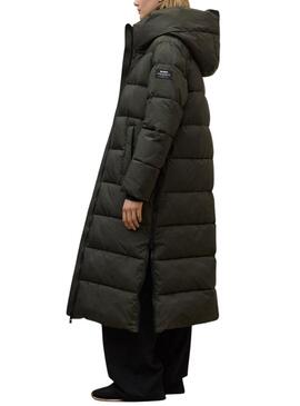 Gepolsterter Mantel Ecoalf Aranda in Grün für Damen