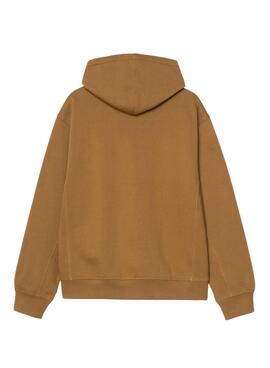 Kapuzenpullover Carhartt mit Reißverschluss in Braun für Herren