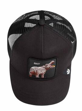 Mütze Goorin Bros Animal Farm Gut Hippo schwarz