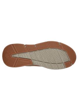 Turnschuhe Skechers Bengao braun für Herren.