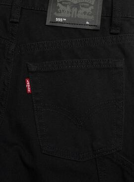 Levis 555 Carpenter schwarze Hose für Kinder
