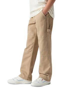 Levis 555 Carpenter Hose beige für Kinder.