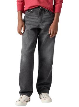 Hose Levi's Stay Loose in Grau für Jungen